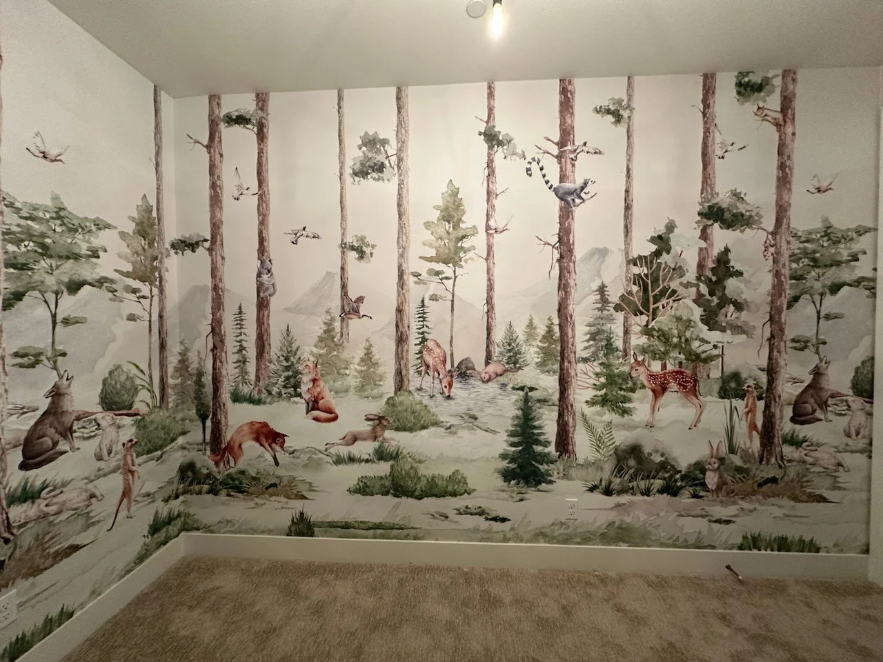 Wallpaper installation in Azalea Park Orlando
